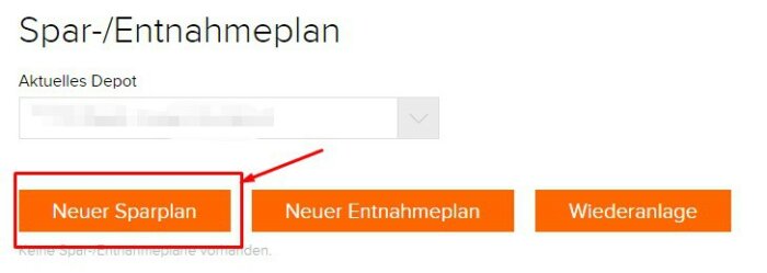 flatex Sparplan eröffnen