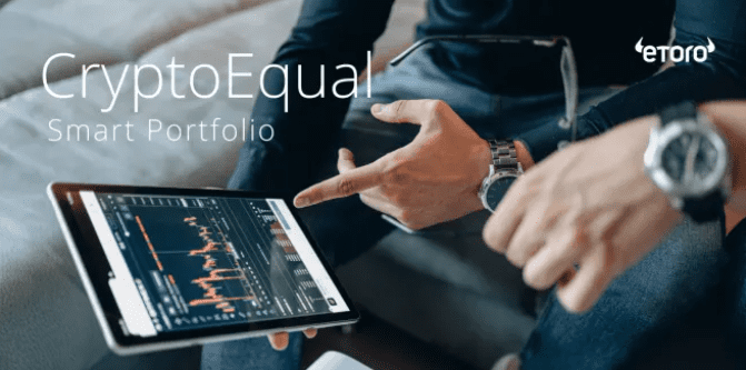 Mit eToro ist bequemes Krypto-Trading möglich. Es sind verschiedene Portfolios verfügbar. Alles kann über die eToro App von unterwegs aus gemanagt werden. Mit dem Smartphone und Tablet haben Sie Zugang zum Portfolio. eToro bietet Smart CryptoEqual Portfolio. Dezentralisiertes Wirtschaften ist möglich. Virtuelle Wallets können von eToro Kunden genutzt werden. Das Krypto-Portfolio ist umfangreich und gut zusammengestellt.