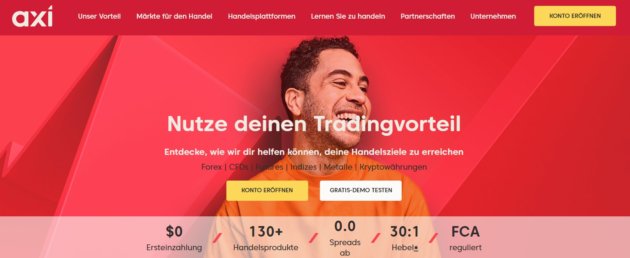 AxiTrader heißt jetzt nur noch Axi