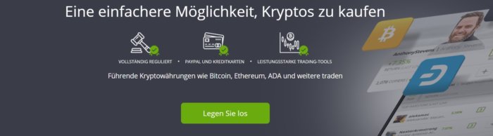 eToro Kryptowährungen