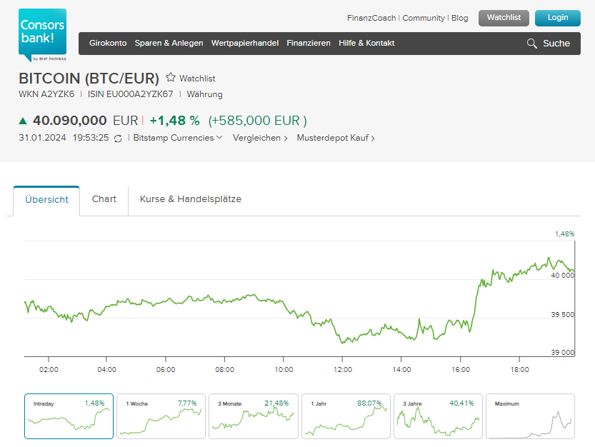 consorsbank crypto