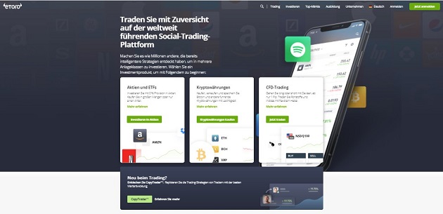 bei etoro anmelden