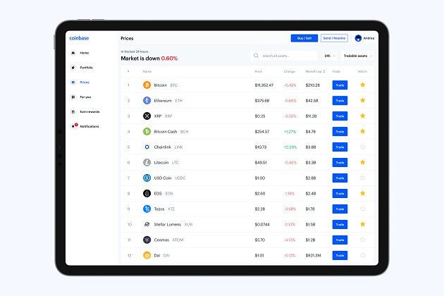 coinbase paypal