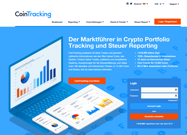 cointracking app
