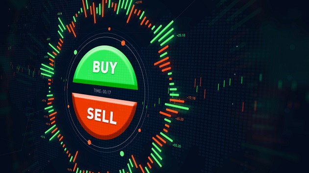 Buttons Buy und Sell. Wann gekauft und verkauft werden sollte bestimmt der Kurs. Charts und Analysen zeigen die momentane Marktlage. Tools wie Take Profit und Stop Loss dienen zur Sicherheit der Investitionen. Ein Risikomanagement ist für den Trader sehr wichtig um sich vor größeren Verlusten zu schützen. Chart- und Fundamentalanalysen unterstützen die Entscheidung ob verkauft oder gekauft werden soll. Ein guter Broker mit professioneller Handelsplattform sind notwendig.