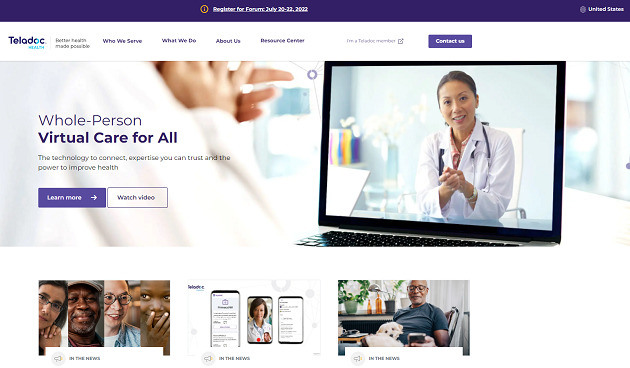 teladoc health aktie