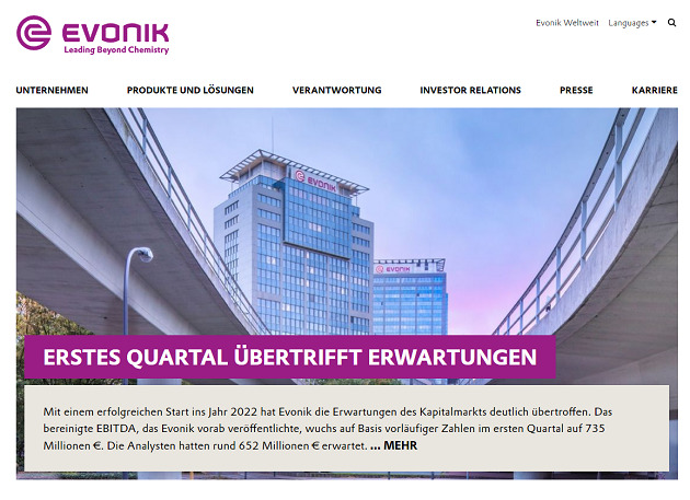 evonik aktien news