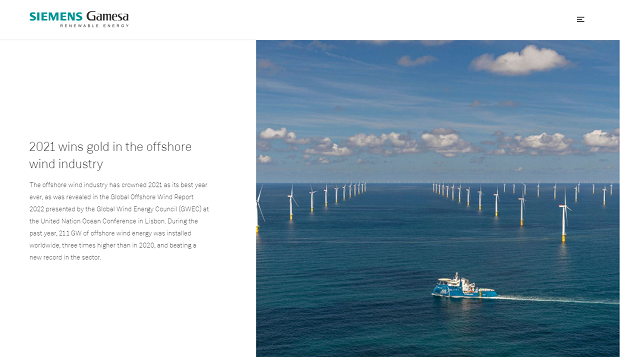 siemens gamesa renewable energy aktie