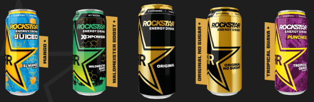 Rockstar Energy Drinks Produkte