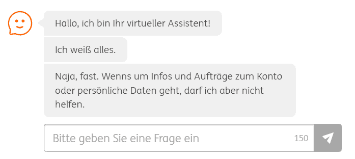 ING virtueller Assistent